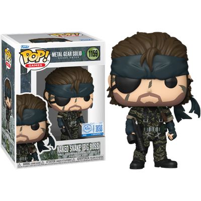 Pre-Order: Metal Gear Solid: Snake Eater - Naked Snake (Big Boss) Pop! Vinyl Figure