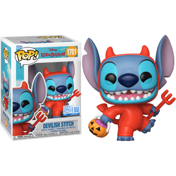 Pre-Order: Lilo &amp; Stitch - Devilish Stitch Pop! Vinyl Figure
