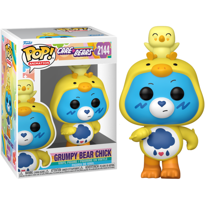 Pre-Order: Care Bears - Grumpy Bear Chick Pop! Vinyl Figure