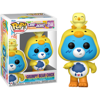 Pre-Order: Care Bears - Grumpy Bear Chick Pop! Vinyl Figure