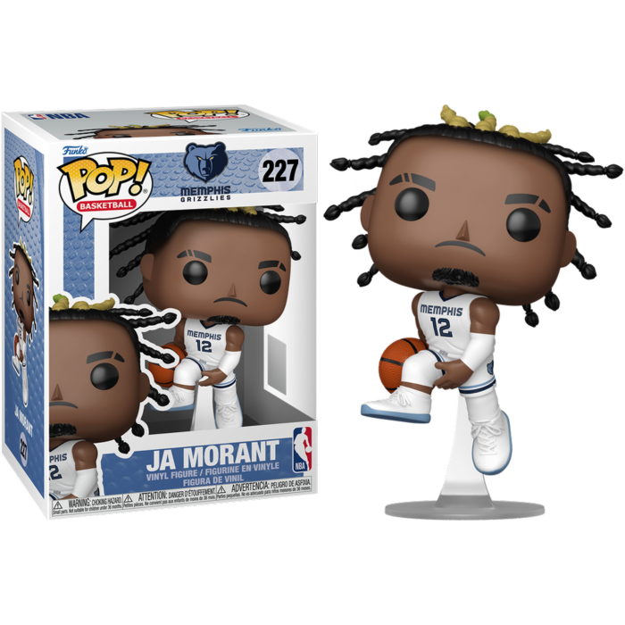 Pre-Order: NBA Basketball - Ja Morant (Association Edition Jersey) Memphis Grizzlies Pop! Vinyl Figure