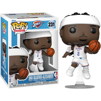 Pre-Order: NBA Basketball - Shai Gilgeous-Alexander (Association Edition Jersey) Oklahoma City Thunder Pop! Vinyl Figure