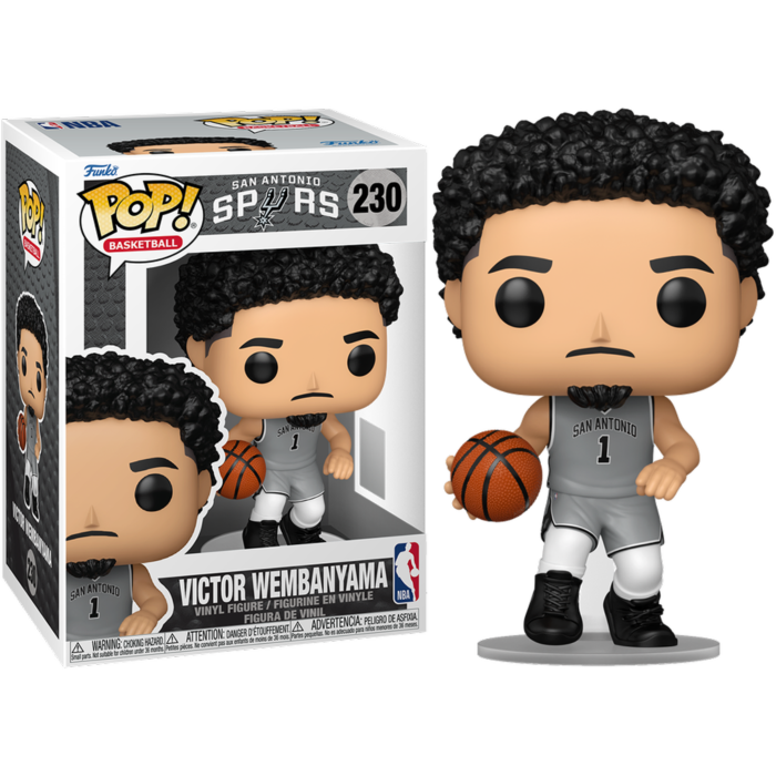 Pre-Order: NBA Basketball - Victor Wembanyama (Statement Edition Jersey) San Antonio Spurs Pop! Vinyl Figure