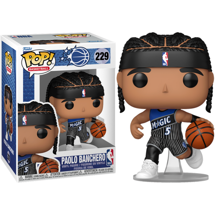 Pre-Order: NBA Basketball - Paolo Banchero (Icon Edition Jersey) Orlando Magic Pop! Vinyl Figure