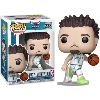 Pre-Order: NBA Basketball - Lamelo Ball (Association Edition Jersey) Charlotte Hornets Pop! Vinyl Figure