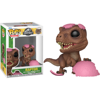 Pre-Order: Jurassic Park - Raptor Hatching (Pink Egg) Pop! Vinyl Figure
