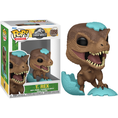 Pre-Order: Jurassic Park - T-Rex Hatching (Blue Egg) Pop! Vinyl Figure