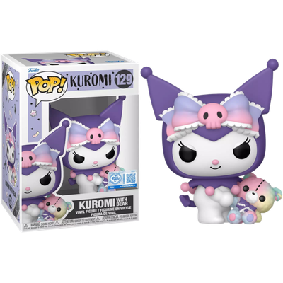 Pre-Order: Hello Kitty &amp; Friends - Kuromi with Bear Pop! Vinyl Figure