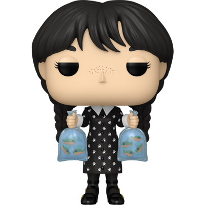 Wednesday (2022) - Wednesday Addams with Piranhas Pop! Vinyl Figure (9500 Piece Limited Edition Exclusive)