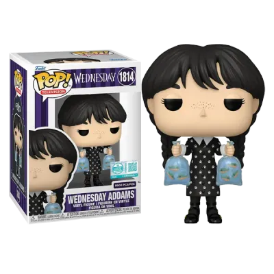 Wednesday (2022) - Wednesday Addams with Piranhas Pop! Vinyl Figure (9500 Piece Limited Edition Exclusive)