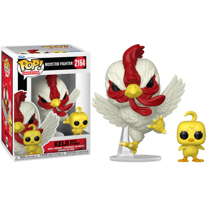 Rooster Fighter - Keiji with Piyoko Pop! Vinyl Figure