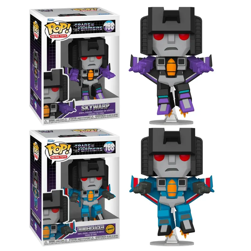 Transformers: Generation 1 - Skywarp Chase Pop! Vinyl Figure Bundle of 2