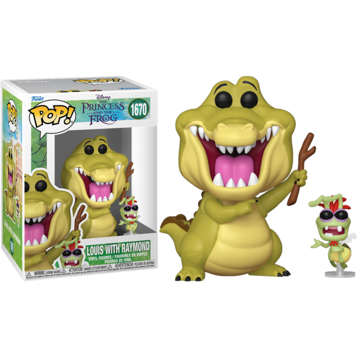 Pre-Order: The Princess and The Frog - Louis with Raymond Pop! Vinyl Figure
