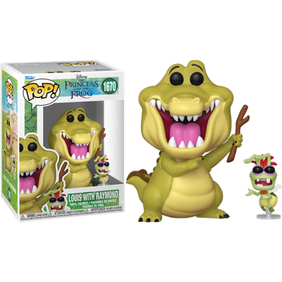 The Princess and The Frog - Louis with Raymond Pop! Vinyl Figure