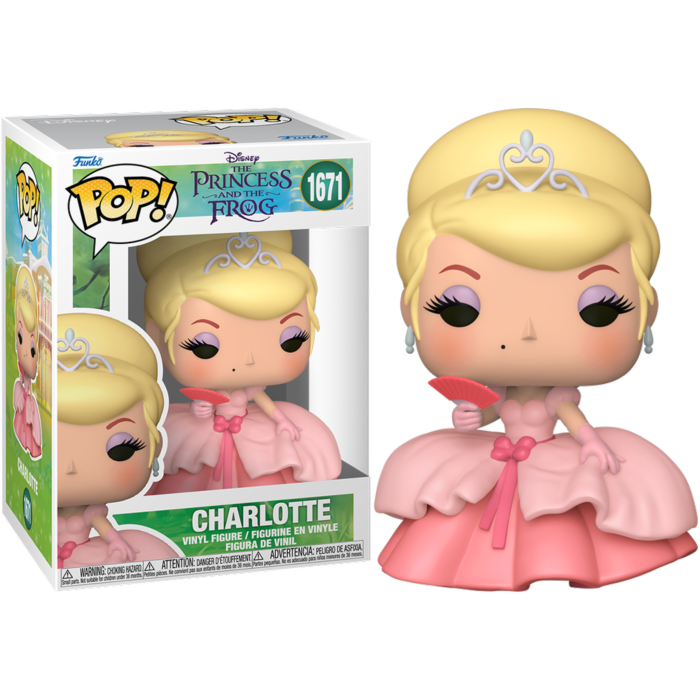 Pre-Order: The Princess and The Frog - Charlotte Pop! Vinyl Figure