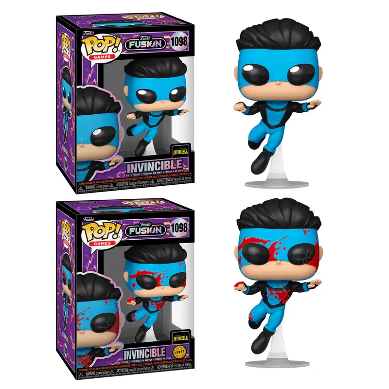 Funko Fusion - Invincible Chase Pop! Vinyl Figure Bundle of 6 (set of 6 Pops)