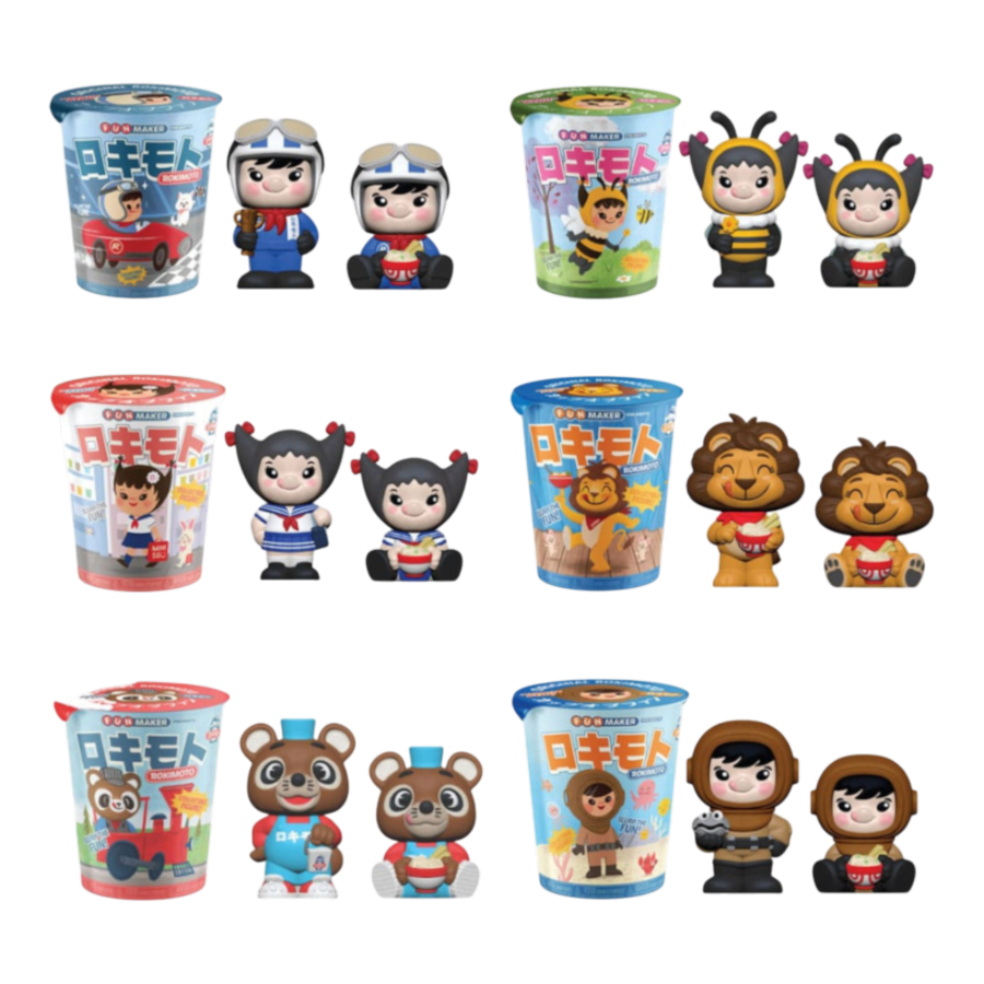 Rokimoto - Original Vinyl Figure Blind Box 12ct CDU (Wave 2)