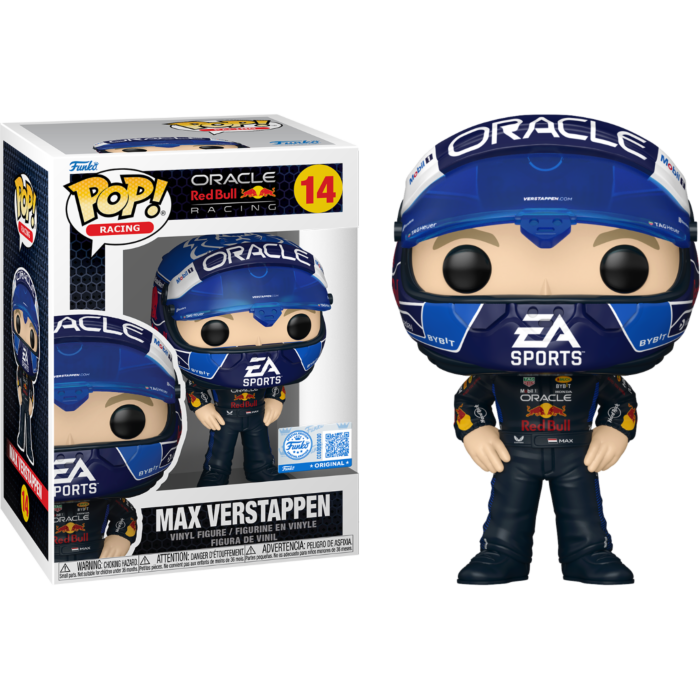Formula 1: Oracle Red Bull Racing - Max Verstappen with USA Helmet Pop! Vinyl Figure