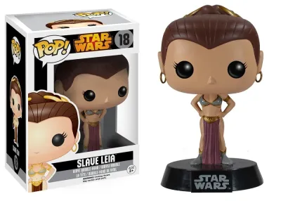 Star Wars- Slave Leia Pop! Vinyl Figure (Box Minor Damaged)