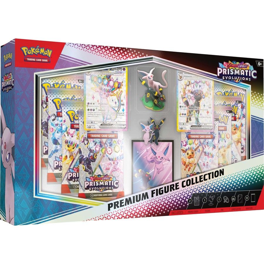 Pokemon TCG: Scarlet &amp; Violet—Prismatic Evolutions Premium Figure Collection