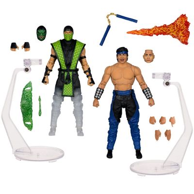 Mortal Kombat - Klassic Liu Kang Vs Reptile Deluxe 7&quot; Scale Action Figure 2-Pack