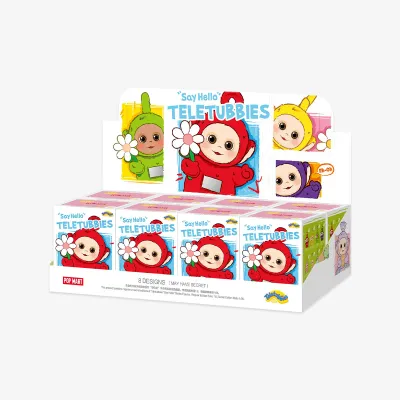 Pop Mart Teletubbies Say Hello Series Blind Box (1 Seal Case of 8 Boxes)  (100% Authentic)