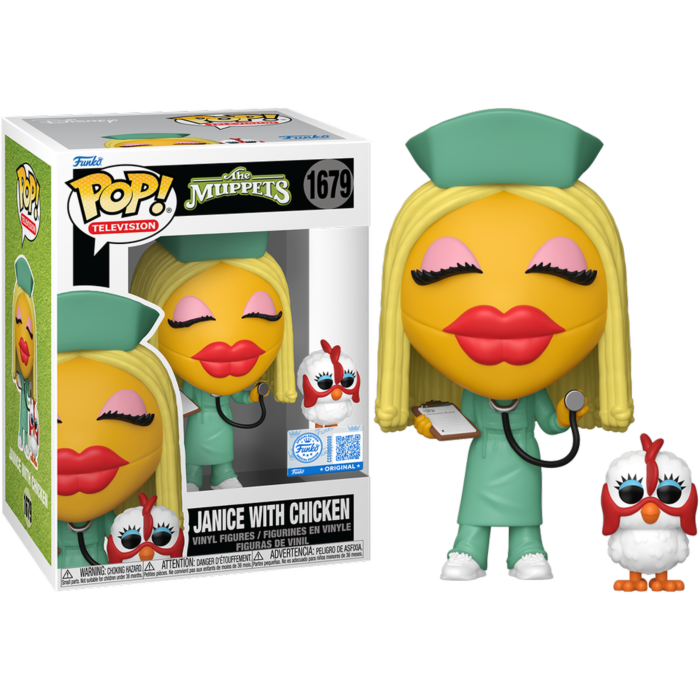The Muppets - Janice with Chicken Pop! Vinyl Figure