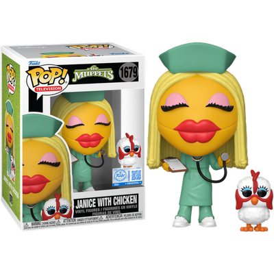 The Muppets - Janice with Chicken Pop! Vinyl Figure