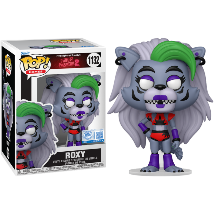 Five Nights at Freddy&#39;s: Help Wanted 2 - Roxy Pop! Vinyl Figure