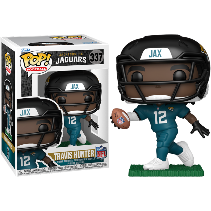 Pre-Order: NFL Football: Drafts - Travis Hunter Jacksonville Jaguars Pop! Vinyl Figure