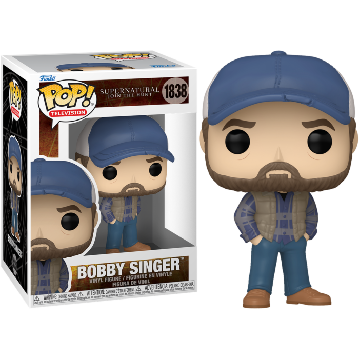 Pre-Order: Supernatural - Bobby Singer with Hat Pop! Vinyl Figure