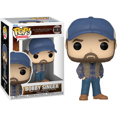Pre-Order: Supernatural - Bobby Singer with Hat Pop! Vinyl Figure