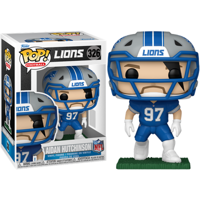 Pre-Order: NFL Football - Aidan Hutchinsons Detroit Lions Pop! Vinyl Figure