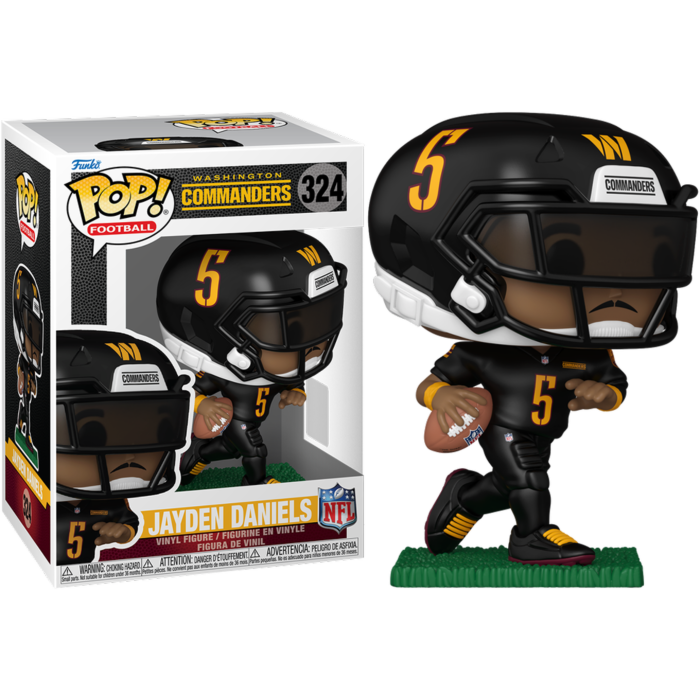 Pre-Order: NFL Football - Jayden Daniels Washington Commanders Pop! Vinyl Figure