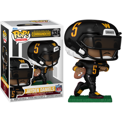 Pre-Order: NFL Football - Jayden Daniels Washington Commanders Pop! Vinyl Figure