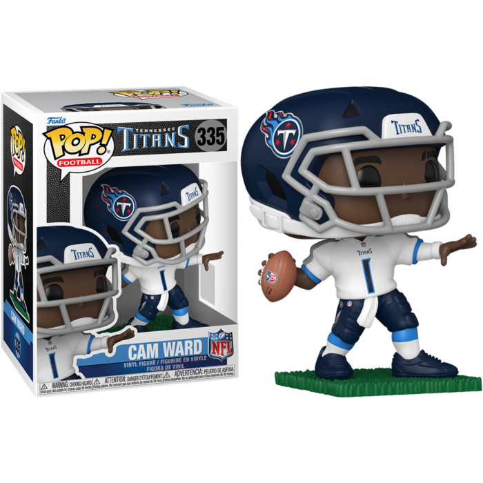 Pre-Order: NFL Football: Drafts - Cam Ward Tennessee Titans Pop! Vinyl Figure