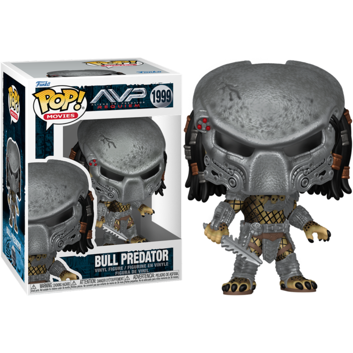 Pre-Order: Alien vs. Predator: Requiem - Bull Predator Pop! Vinyl Figure