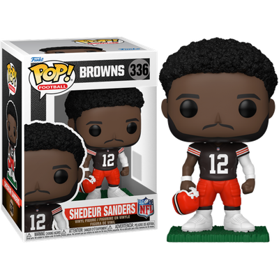 Pre-Order: NFL Football: Drafts - Shedeur Sanders Cleveland Browns Pop! Vinyl Figure