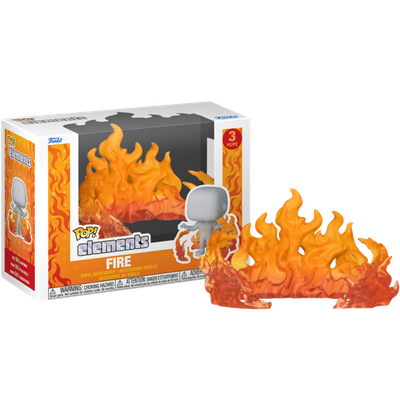 Pre-Order: Pop! Elements - Fire Pop! Vinyl Figure Environment Accessory