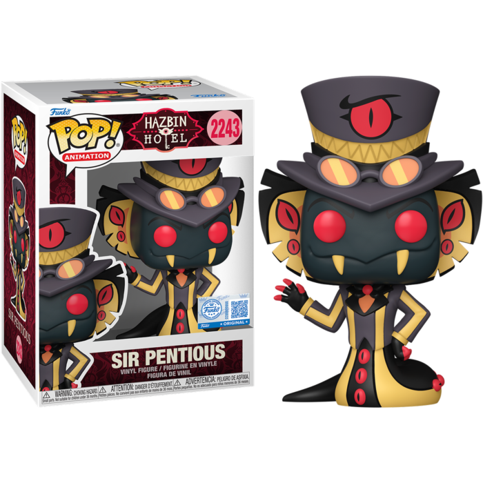 Pre-Order: Hazbin Hotel - Sir Pentious Pop! Vinyl Figure