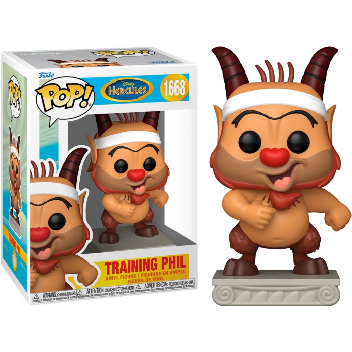 Pre-Order: Hercules (1997) - Training Phil Pop! Vinyl Figure