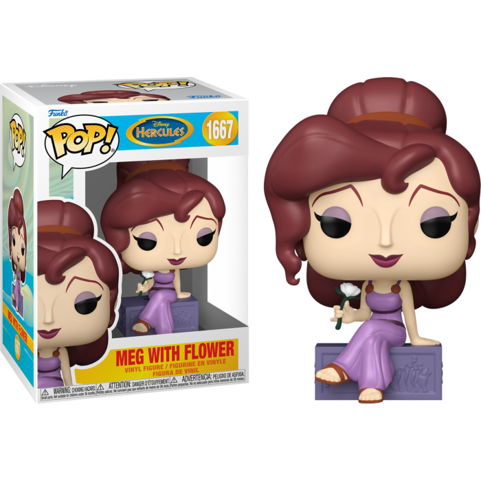 Pre-Order: Hercules (1997) - Meg with Flower Pop! Vinyl Figure
