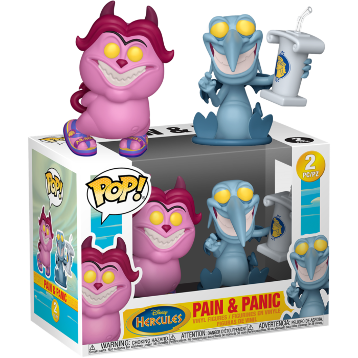 Pre-Order: Hercules - Pain &amp; Panic Pop! Vinyl Figure 2-Pack
