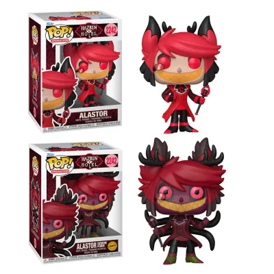 Pre-order: Hazbin Hotel - Alastor Chase Pop! Vinyl Figure Bundle of 6 (set of 6 Pops)