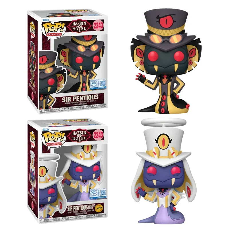 Pre-order: Hazbin Hotel - Sir Pentious Chase Pop! Vinyl Figure Bundle of 6 (set of 6 Pops)