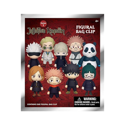 Jujutsu Kaisen - Series 01 3D Figural Foam Bag Clip Blind Bag (Single Unit)