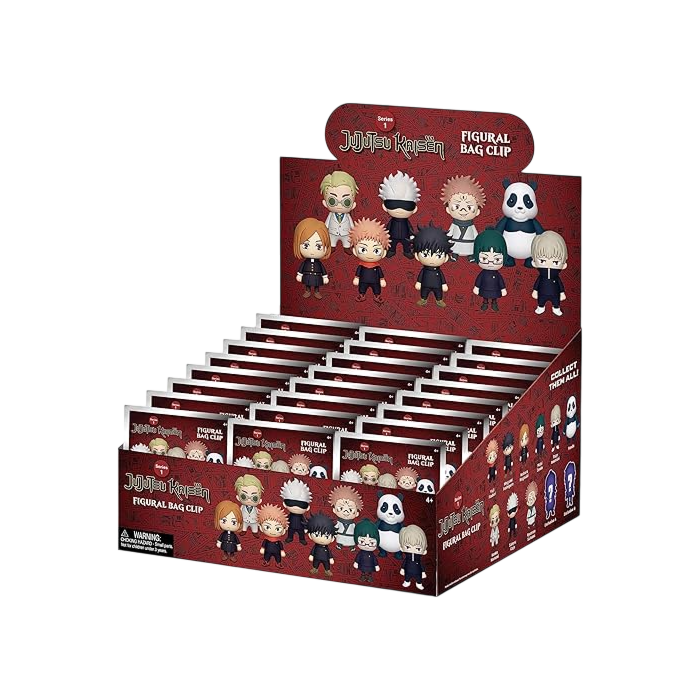 Jujutsu Kaisen - Series 01 3D Figural Foam Bag Clip Blind Bag (Single Unit)