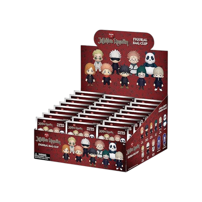 Jujutsu Kaisen - Series 01 3D Figural Foam Bag Clip Blind Bag (Single Unit)
