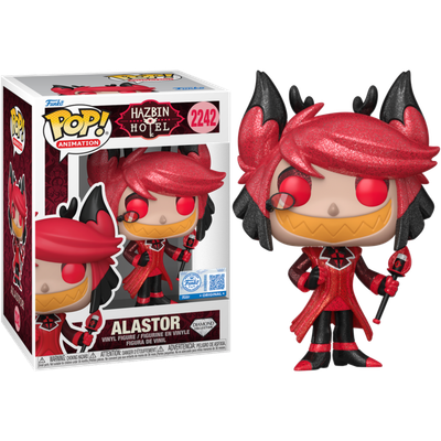 Pre-Order: Hazbin Hotel - Alastor Diamond Glitter Pop! Vinyl Figure