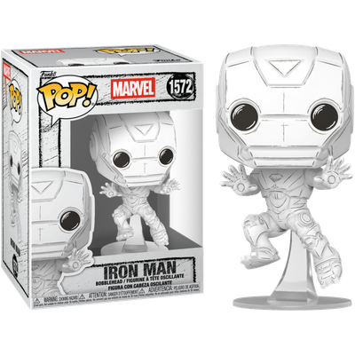 Pre-Order: Marvel: Sketched - Iron Man Pop! Vinyl Figure
